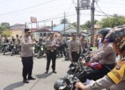 Wakapolresta DS Periksa Kendaraan Operasional Jelang Pemilu