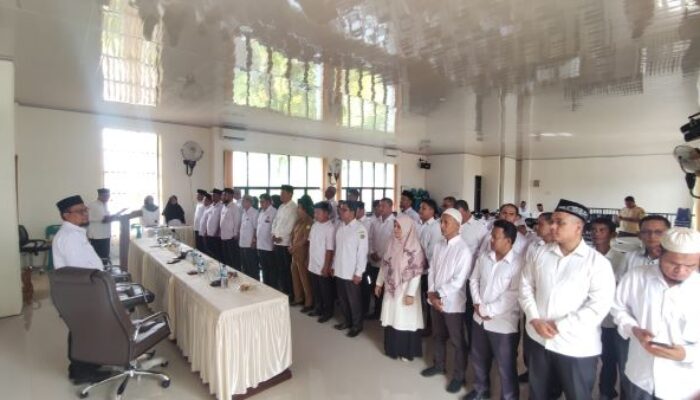 Kakan Kemenag Kukuhkan BKM Aceh Besar Periode 2023-2027