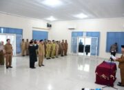 Timur Tumanggor Lantik Jeffrey Siregar Jadi Kabag Administrasi Pembangunan