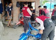 Ciptakan Situasi Aman, Tim Patroli Samapta Polres P. Siantar Sambangi Bengkel