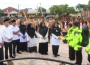 Kepala MAN 1 P.Sidimpuan Lepas Pramuka Ikuti Rainas Di Cibubur