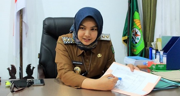 Wabup Madina Atika Azmi Utammi Nasution. Waspada/Ist