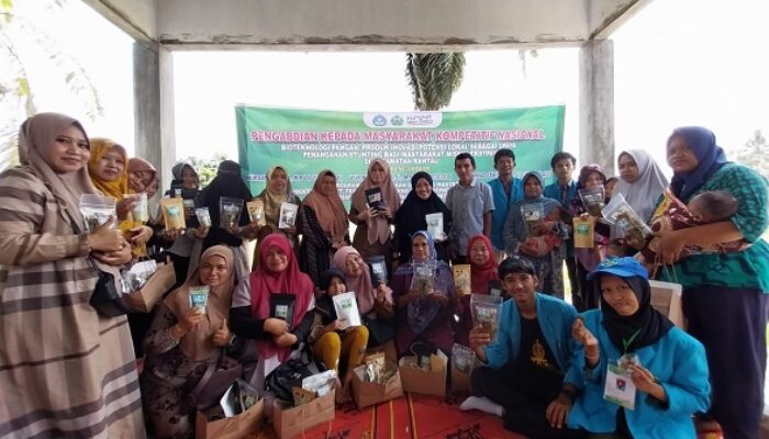 Tim PKM Unsam Beri Pelatihan Bioteknologi Pangan Atasi Stunting