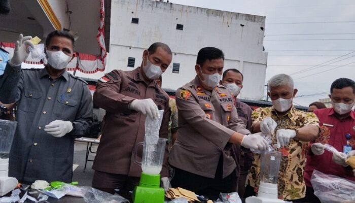 Kejari Binjai Musnahkan BB 59 Perkara Tipidum