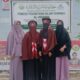 Dua santri Pramuka PPIT Al Hidayah yang tergabung dalam kontingen Kwartir Pramuka Aceh Tamiang ikut serta kegiatan (Rainas) XII Tahun 2023 di Cibubur, Jakarta Timur.(Waspada/Yusri).