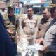 Tim gabungan Polres Madina bekerjasama dengan Pemkab Madina melakukan razia Gepeng di jalan protokol Panyabungan, Kab. Madina. Waspada/Ist
