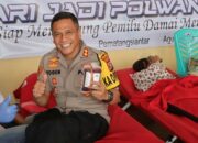 Polres P. Siantar Sumbang 24 Kantong Darah Sambut HUT Ke-75 Polwan 