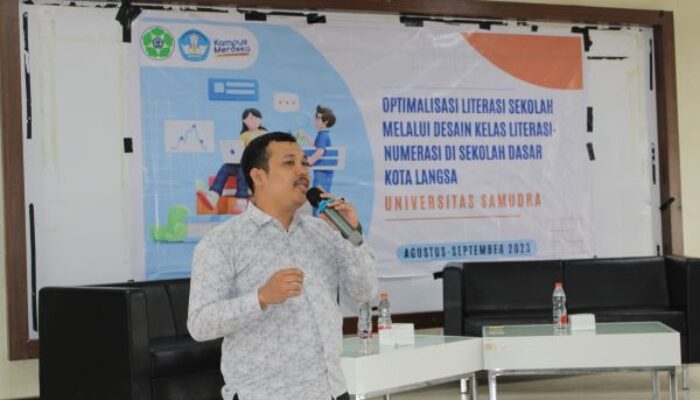 PGSD Unsam Optimalisasi Gerakan Literasi Sekolah Melalui Desain Kelas