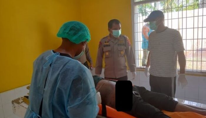 Mayat Pria Ditemukan Di Sungai Batangserangan 