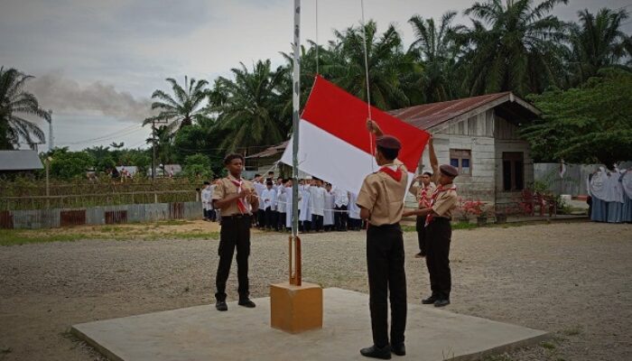 Ponpes Al Hidayah Peringati Hari Pramuka