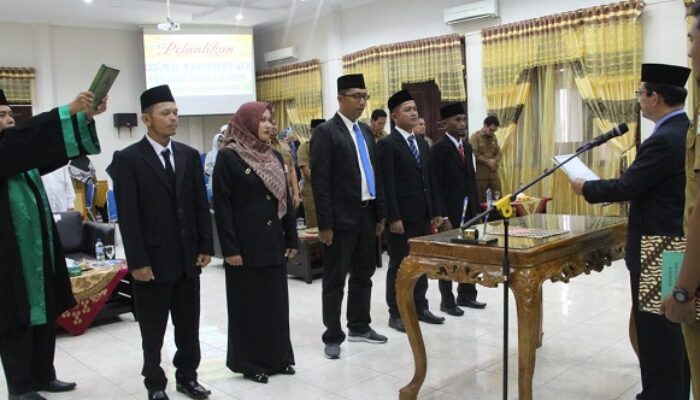 Lima Komisioner Baitul Mal Aceh Tamiang Dilantik