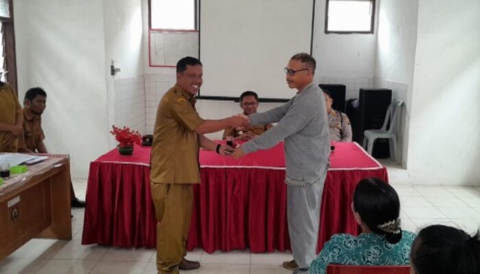 Jabatan Dua Kades Di Kecamatan Pagaran Taput Diserahterimakan