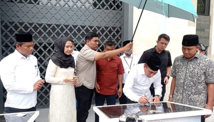 Gubsu Resmikan Masjid Al-Halim STAI Al-Ishlahiyah Binjai