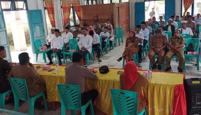 Camat Tambangan Ingatkan Cakades Hindari Politik Uang