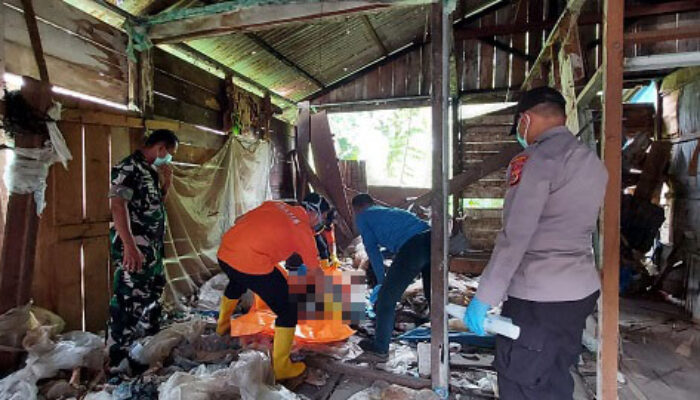 Warga Gp. Dusun Permai Digegerkan Penemuan Mayat Membusuk