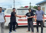 Pujakesuma Aceh Tamiang Terima Mobil Ambulans