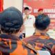 Pj Bupati Pidie Ir Wahyudi Adisiswanto membuka acara Muscab XI/2023 MPC Pemuda Pancasila Kabupaten Pidie di Aula DH Coffe & Resto Sigli, Selasa (15/8). Waspada/Muhammad Riza