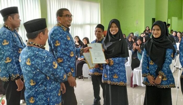 Menag Lantik 46 PPPK Aceh Singkil