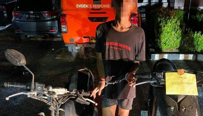 Polres P.Siantar Ringkus Pencuri Sepeda Motor