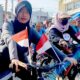 Aparatur Sipil Negara (ASN) bersama masyarakat berbaur memeriahkan HUT ke-78 Proklamasi Kemerdekaan RI, Rabu (16/8). Waspada/Muhammad Riza