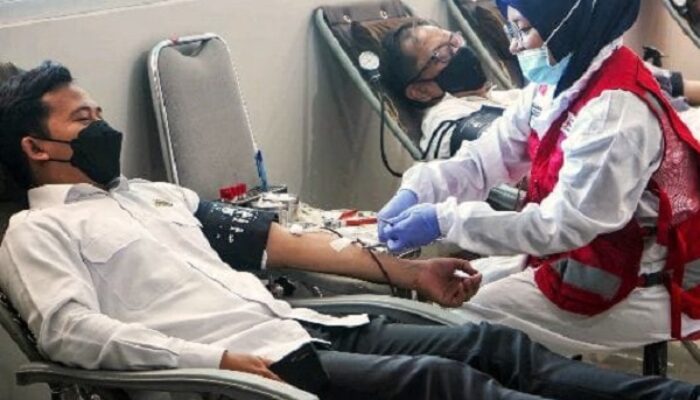 Sambut HUT Ke-78, Pemkab Agara Gelar Donor Darah
