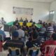 Kegiatan pelatihan dan audit internal untuk sertifikasi ISPO dan RSPO bagi petani kelapa sawit Aceh Tamiang yang dilaksanakan Pusat Unggulan Perkebunan Lestari (PUPL). Waspada/Yusri
