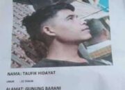 Pemuda Gunungbarani Dilapor Hilang, Dijemput Ke Purba