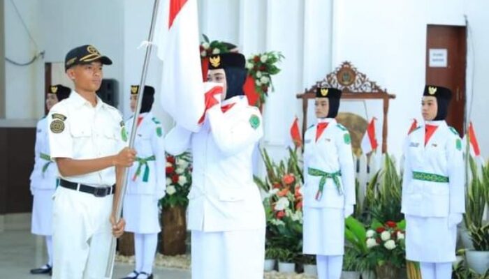 Bupati Labura Kukuhkan 27 Anggota Paskibraka