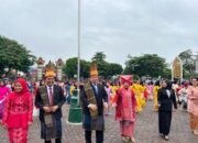 Upacara HUTKe-78 RI Di Tebingtinggi Diguyur Hujan