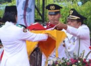 Upacara HUT Ke-78 Kemerdekaan RI Tingkat Kabupaten Simalungun Khidmat