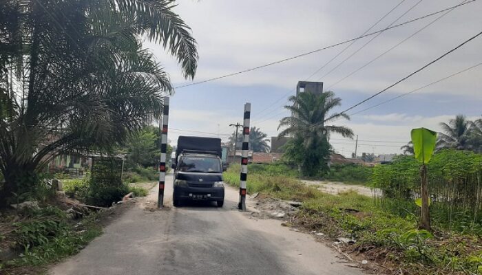 Antispasi Kerusakan, Dishub Simalungun Portal Jalan Kelas IIIC