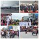 Kolase perayaan HUT RI ke-78 di Kabupaten Toba, Kamis (17/8). Waspada/Ramsiana Gultom