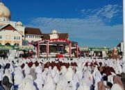 Rayakan HUT Ke-78 RI Puluhan Ribu Guru Dan Siswa Aceh Utara Berzikir