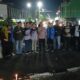 Usai acara Kapolres bersama pelajar dan mahasiswa foto bersama. (Waspada/Ist)
