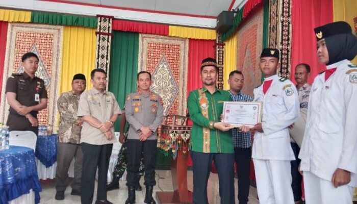 Pj Bupati Agara Apresiasi Purna Tugas Paskibraka