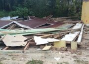 Tiga Bulan Ambruk, Gedung SDN 057769 Aras Napal Belum Juga Diperbaiki