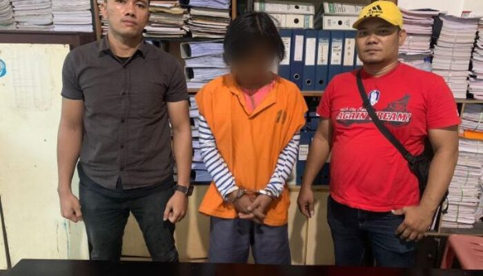 Polsek Raya Kahean Tangkap ‘Preman Kampung’ Pemilik Sabu