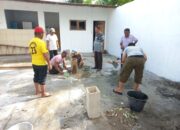 Jamaah Masjid Ar Rahman B.Kuis Pekan Gotroy Bangun Area Parkir Sepeda Motor