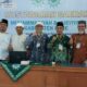 Pengurus Pimpinan Daerah Muhammadiyah Kabupaten Pidie yang baru terpilih foto bersama usai menggelar Musda di Aula Kantor Bupati Pidie, Minggu (20/08/23).( Waspada/Ist)