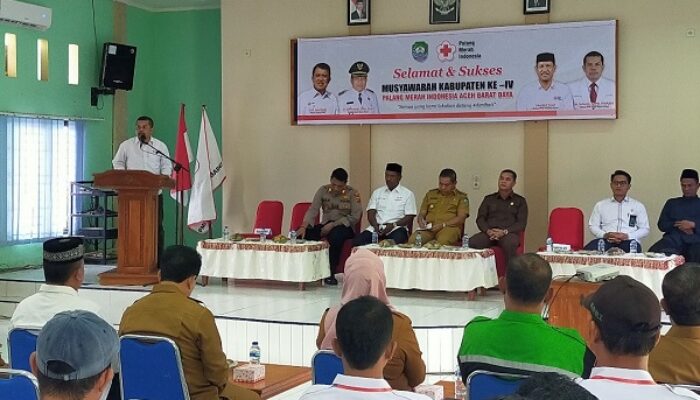 Bupati Komit Bantu Wujudkan UTD PMI Abdya