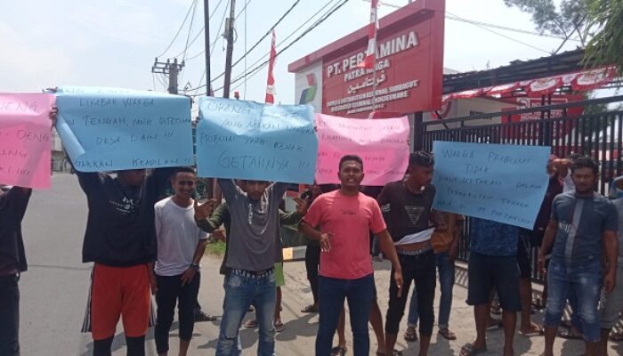 Dituding Tolak Tenaga Kerja Lokal, Depot Pertamina Didemo Warga Hagu