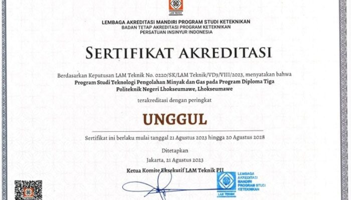 Dua Prodi PNL Raih Akreditasi Unggul