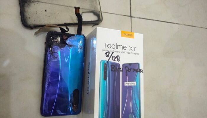 Smart Phone Terbakar Dalam Saku, Seorang Warga Luka Bakar
