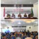Komisi ASN bersama Badan Kepegawaian dan Pengembangan dan Sumber Daya Manusia Kabupaten Toba menggelar Rapat Koordinasi Pencegahan Pelanggaran Netralitas ASN di Lingkungan Pemerintah Kabupaten Toba pada Selasa (22/8) di Lantai 4 Ruang Balai Data, Kantor Bupati Toba. Waspada/Ist