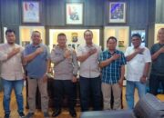 Kapolres Silaturahmi Dengan Pewarta Polres Binjai