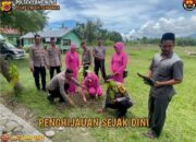 Polsek Lawe Alas Tanam Pohon