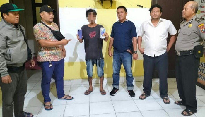 Polsek Siantar Barat Ringkus Pelaku Pencurian HP