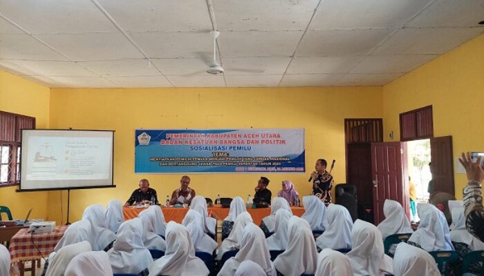 120 Siswa SMAN 1 Syamtalira Aron Dapat Pendidikan Politik