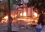 Jelang Magrib, Satu Rumah Ludes Dilalap Si Jago Merah