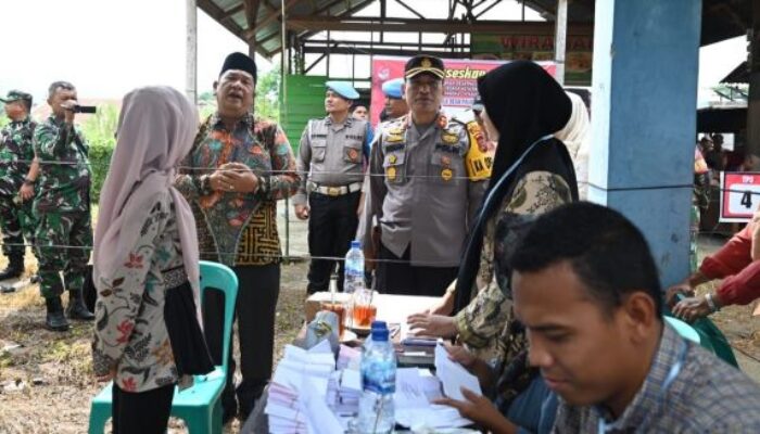 Wali Kota Pantau Pilkades Serentak Padangsidimpuan